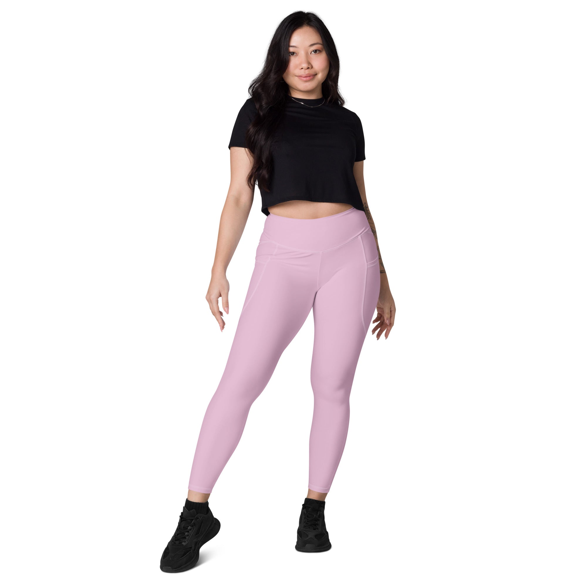 Twilight Pink Leggings with Pockets | All Sizes
